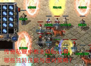 ����˽���н�����Boss����Щ���ؼ�����Ӧ�Բ��ԣ�