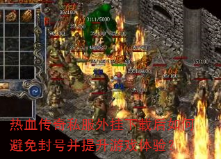 热血传奇私服外挂下载后如何避免封号并提升游戏体验? 热血传奇私服外挂下载后如何避免封号并提升游戏体验?