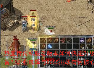 ��Ѫ����˽���ϰ汾��ο�����������ȡ��Ʒװ����ְҵѡ����BOSS��ս�кκ��ļ��ɣ�