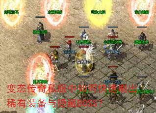 ��̬����˽������ο���ˢ��ϡ��װ��������BOSS��