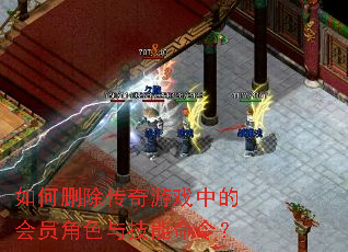 ���ɾ��������Ϸ�еĻ�Ա��ɫ�뼼�����