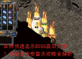 ��ο��ٻ�ɱBOSSӮȡԪ������ְҵ������ɱ����ȫ����