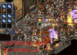 ��ο����ҳ�������Ϸ�е�����bug��