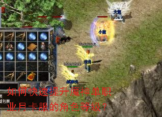 如何快速提升魔神单职业月卡服的角色等级? 如何快速提升魔神单职业月卡服的角色等级?