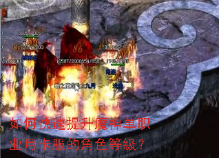 如何快速提升魔神单职业月卡服的角色等级? 如何快速提升魔神单职业月卡服的角色等级?