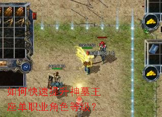 如何快速提升神墓王座单职业角色等级? 如何快速提升神墓王座单职业角色等级?