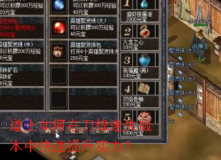 道士如何在刀锋迷失版本中快速提升实力? 道士如何在刀锋迷失版本中快速提升实力?
