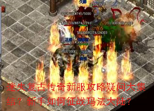 迷失复古传奇新服攻略疑问大集结?新手如何征战玛法大陆? 迷失复古传奇新服攻略疑问大集结?新手如何征战玛法大陆?