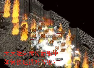 天天迷失传奇新服中如何快速提升等级? 天天迷失传奇新服中如何快速提升等级?