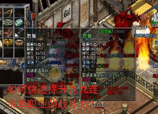 如何快速提升九九连杀单职业的战斗力? 如何快速提升九九连杀单职业的战斗力?