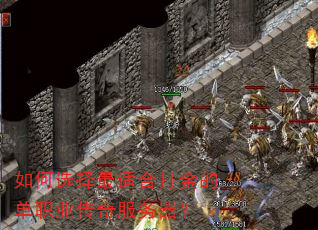 如何选择最适合打金的单职业传奇服务器? 如何选择最适合打金的单职业传奇服务器?