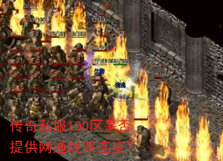 传奇私服100区是否提供网通线路连接? 传奇私服100区是否提供网通线路连接?