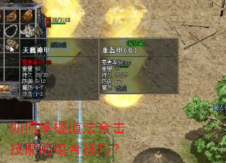 如何掌握道法合击技能的组合技巧? 如何掌握道法合击技能的组合技巧?