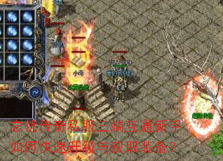 忘忧传奇私服三端互通新手如何快速升级与获取装备? 忘忧传奇私服三端互通新手如何快速升级与获取装备?