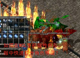 如何在WCL手机版传奇私服中快速提升角色等级? 如何在WCL手机版传奇私服中快速提升角色等级?