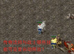 传奇法师与战士哪些技能可设置自动释放? 传奇法师与战士哪些技能可设置自动释放?