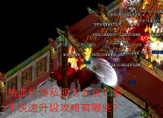 热血传奇私服怎么玩?新手快速升级攻略有哪些? 热血传奇私服怎么玩?新手快速升级攻略有哪些?