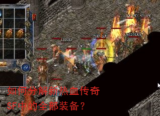 如何分解新热血传奇SF中的全部装备? 如何分解新热血传奇SF中的全部装备?