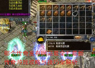 哪个传奇发布网站最全?最新传奇游戏攻略与技巧全解析 哪个传奇发布网站最全?最新传奇游戏攻略与技巧全解析