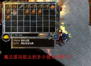 魔法盾技能达到多少级才能学习? 魔法盾技能达到多少级才能学习?
