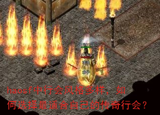 haosf中行会风格多样,如何选择最适合自己的传奇行会? haosf中行会风格多样,如何选择最适合自己的传奇行会?