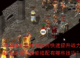 冰雪单职业传奇如何快速提升战力?装备选择与技能搭配有哪些技巧? 冰雪单职业传奇如何快速提升战力?装备选择与技能搭配有哪些技巧?
