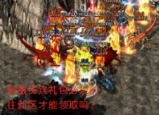 新服贵宾礼包必须前往新区才能领取吗? 新服贵宾礼包必须前往新区才能领取吗?